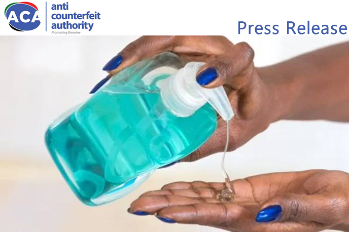 Press Release: Anti-Counterfeit Authority warns Kenyans against Counterfeit Sanitizers and Detergents