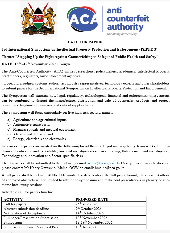 CALL FOR PAPERS-ISIPPE-3