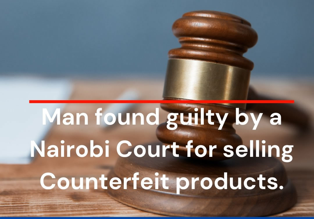 Nairobi Businessman Fined Kshs. 400,000 Or Imprisonment For Selling Counterfeit HP Products