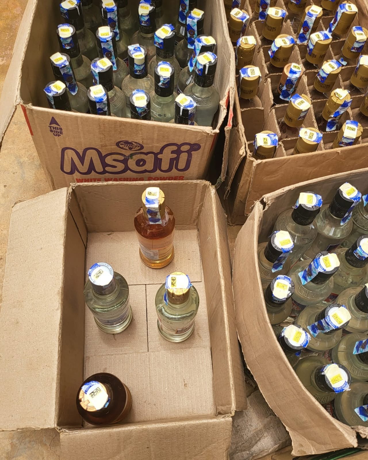 ACA Leads Multi-Agency Operation Targeting Suspected Counterfeit Alcohol in Makindu