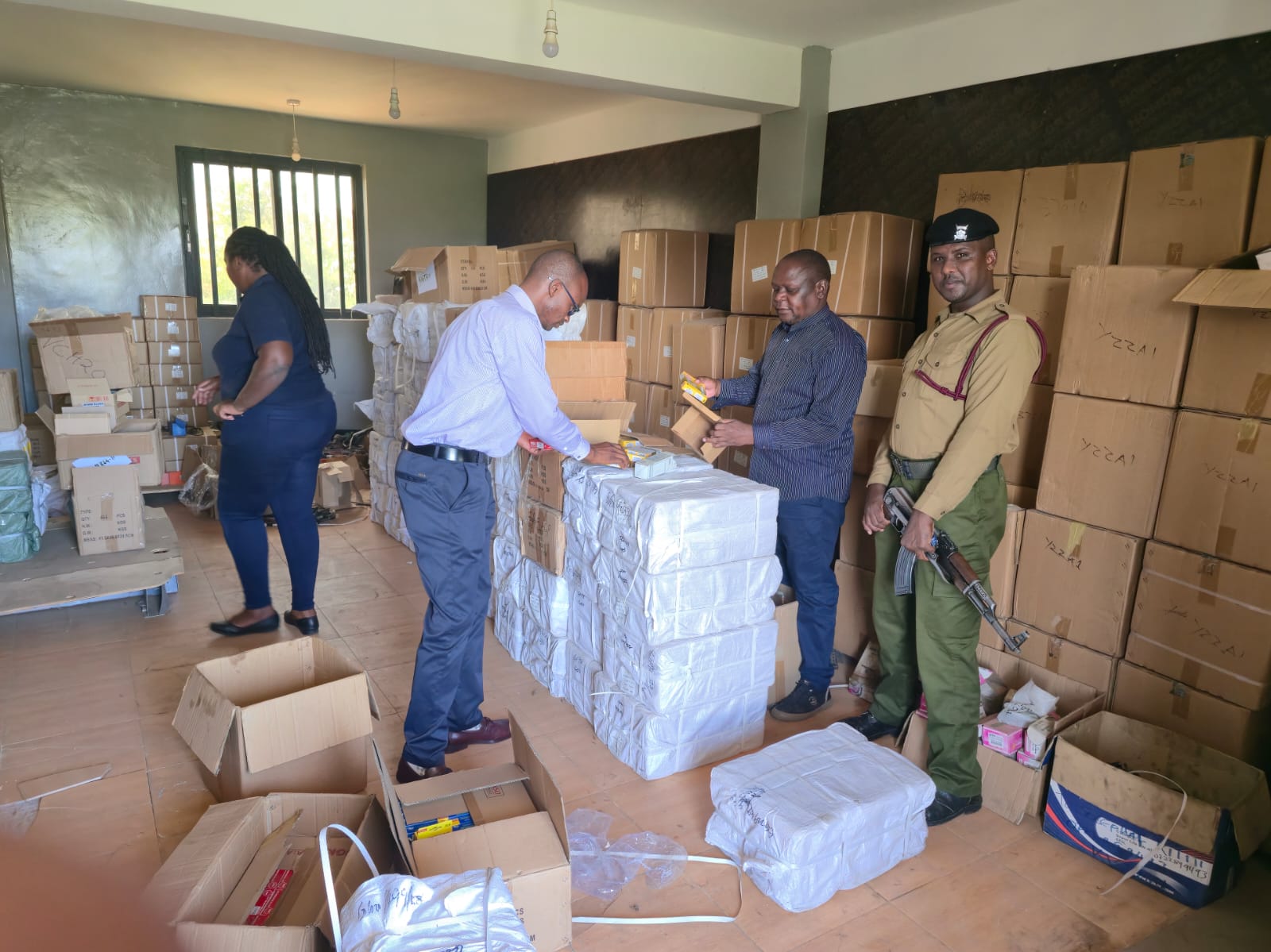 ACA SEIZES KSH 30 MILLION WORTH OF COUNTERFEIT MOTOR VEHICLE SPARES IN KISUMU CRACKDOWN 