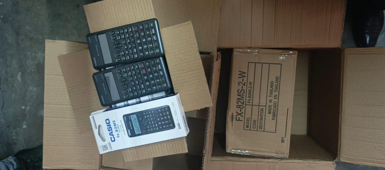 ACA SEIZES SUSPECTED COUNTERFEIT CASIO CALCULATORS IN EMBAKASI, NAIROBI COUNTY