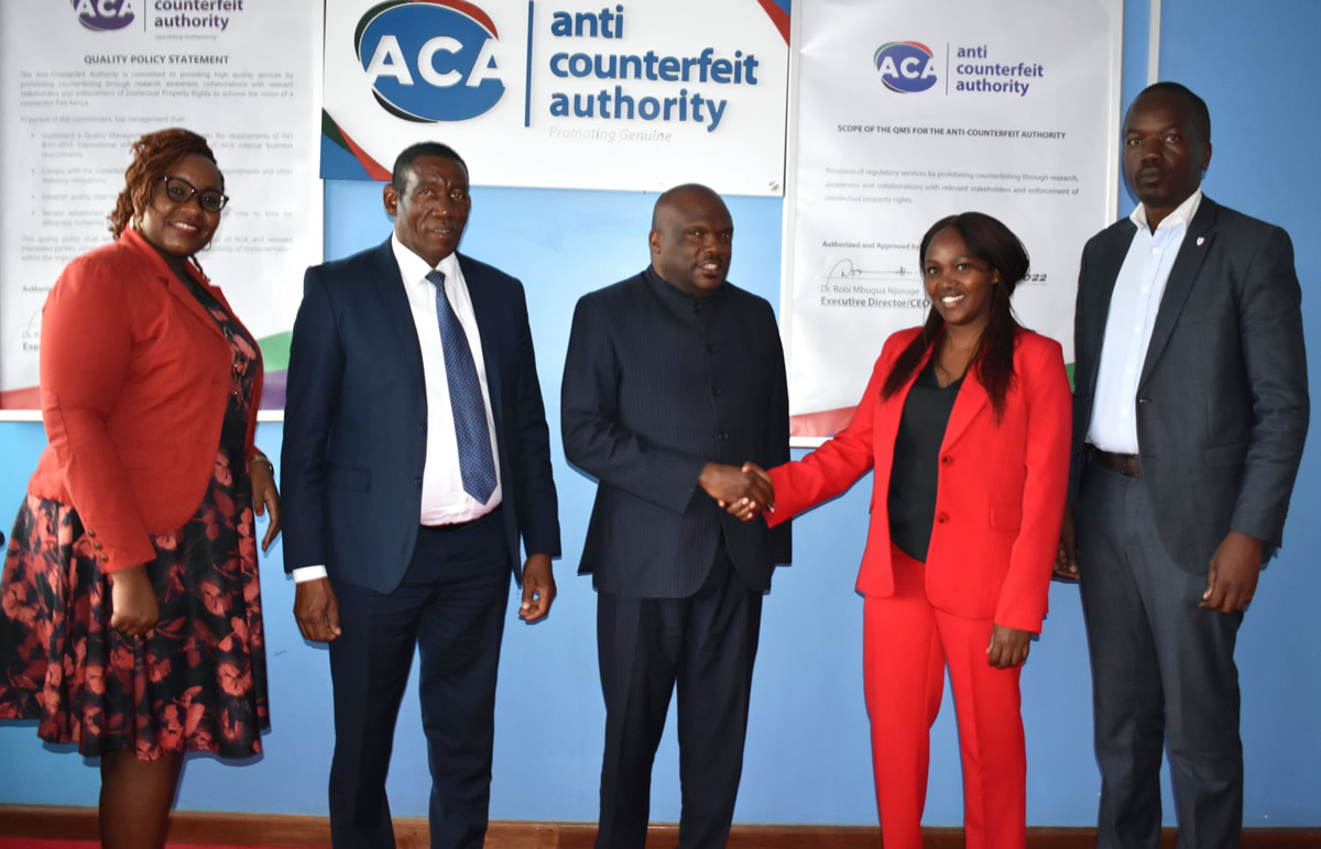 Exploring Strong Collaborative Partnerships: ACA Engages Kenya’s Private Sector Alliance in Stepping Up War on Counterfeit Trade