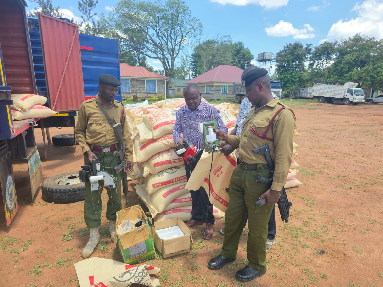 Illegal Fertilizer Repackaging Scheme Uncovered in Kakamega Crackdown