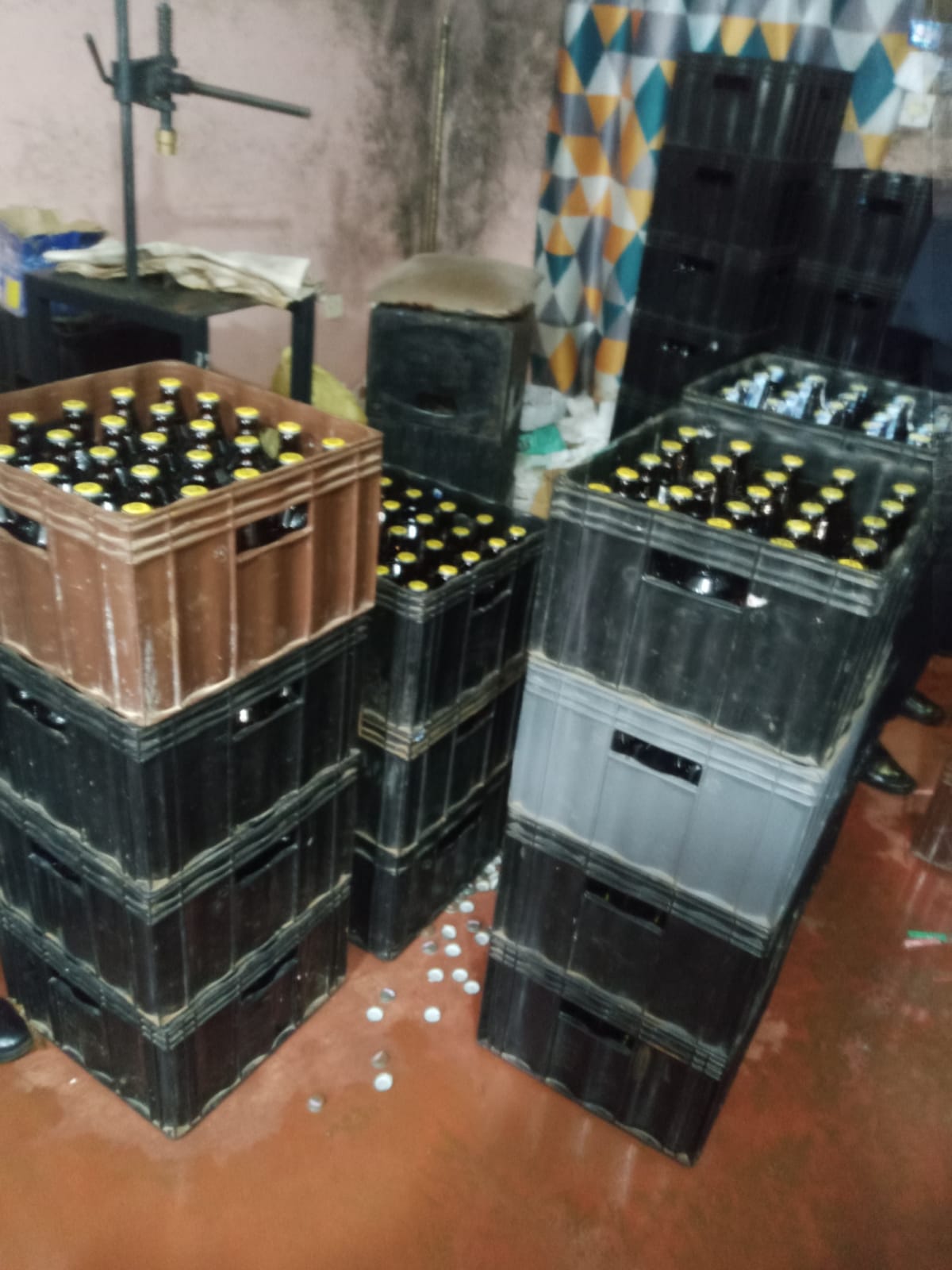 Multi-Agency Raid Uncovers Illicit Alcohol Manufacturing Den in Nyeri Residence