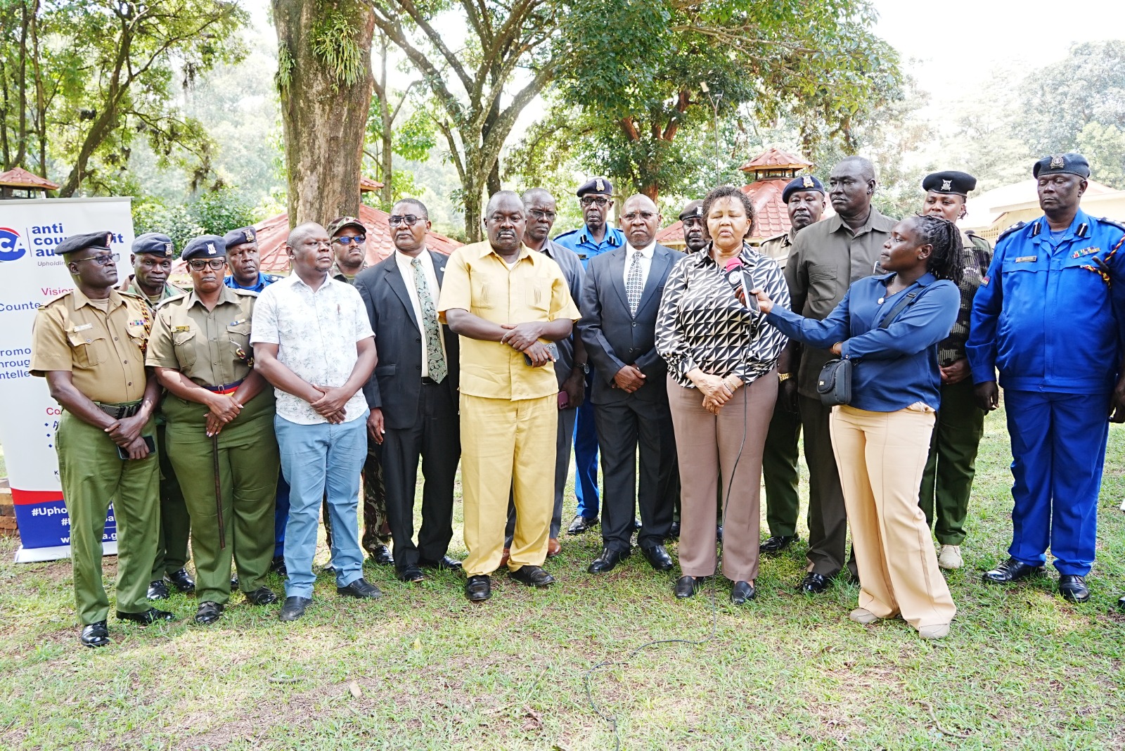 Regional Administration, Security Agencies and ACA Strengthen Anti-Counterfeit Enforcement in Kakamega