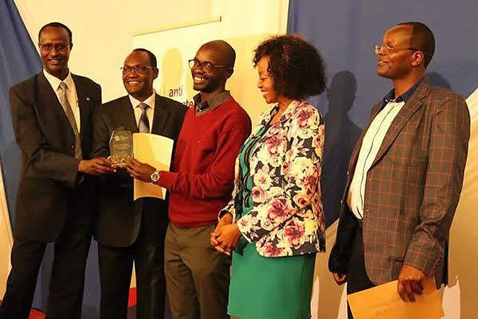 Journalists Awards during the 2018 World Anti-Counterfeit Day