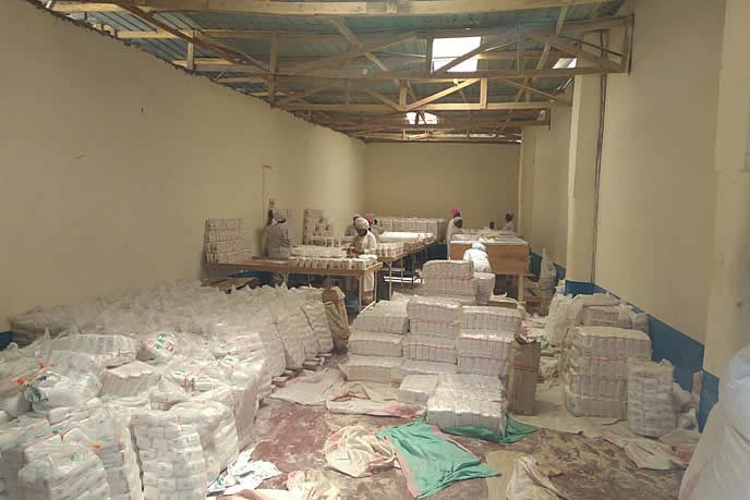 ACA Inspectors Raid Counterfeit Home Baking Flour Manufacturing Factory in Runyenjes, Embu County